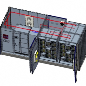 60kW-160kW DC EV Şarj Aleti